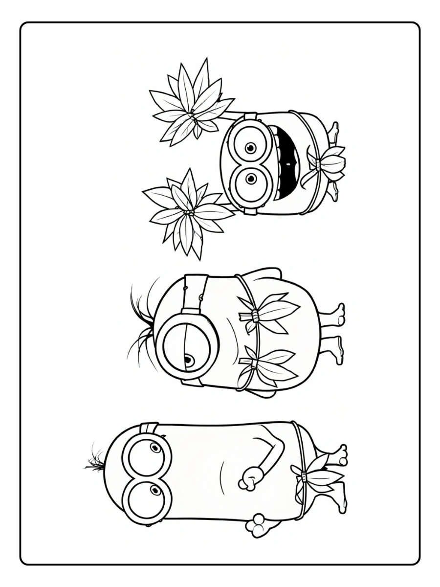 Coloriage Minion (8)