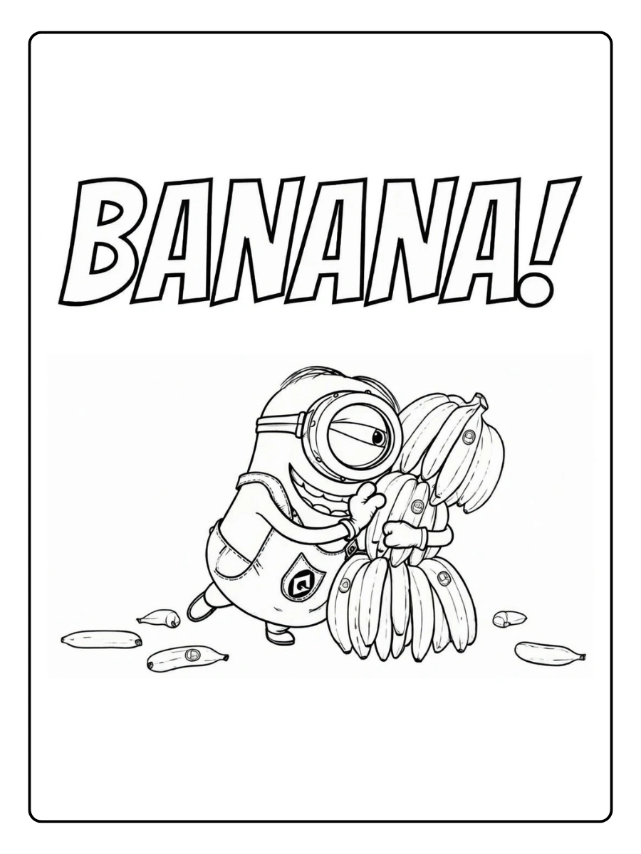 Coloriage Minion (9)