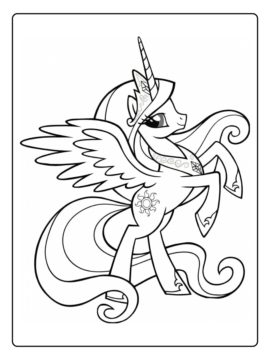 Coloriage My Little Pony (10)