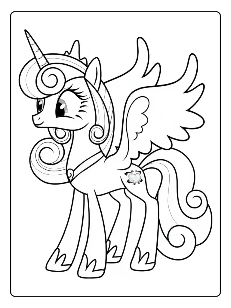 Coloriage My Little Pony