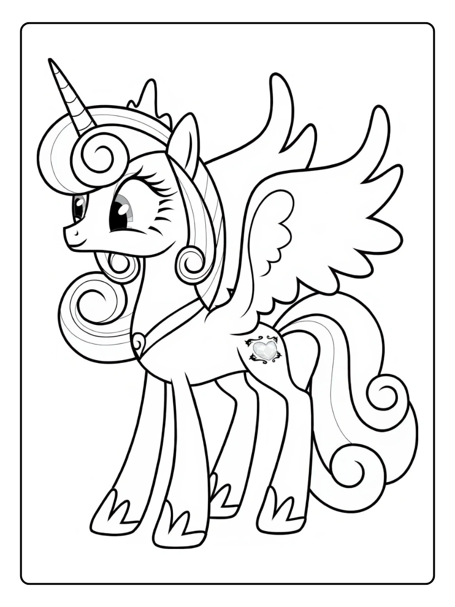 Coloriage My Little Pony (11)