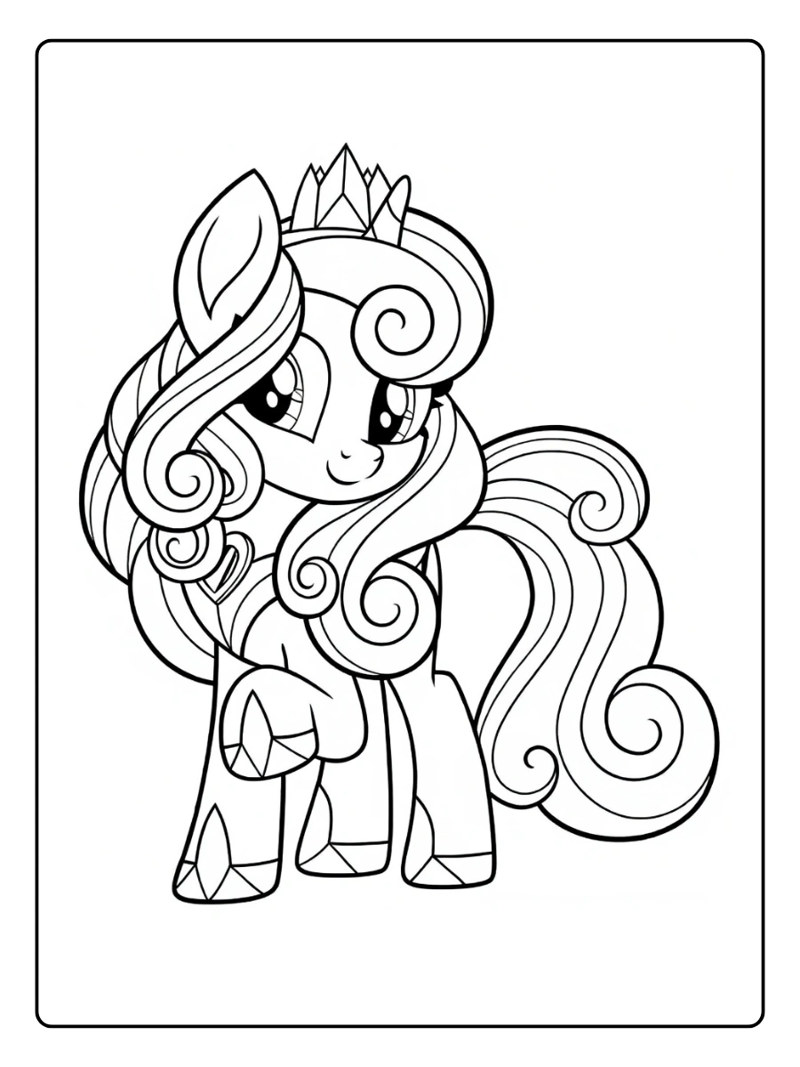 Coloriage My Little Pony (12)