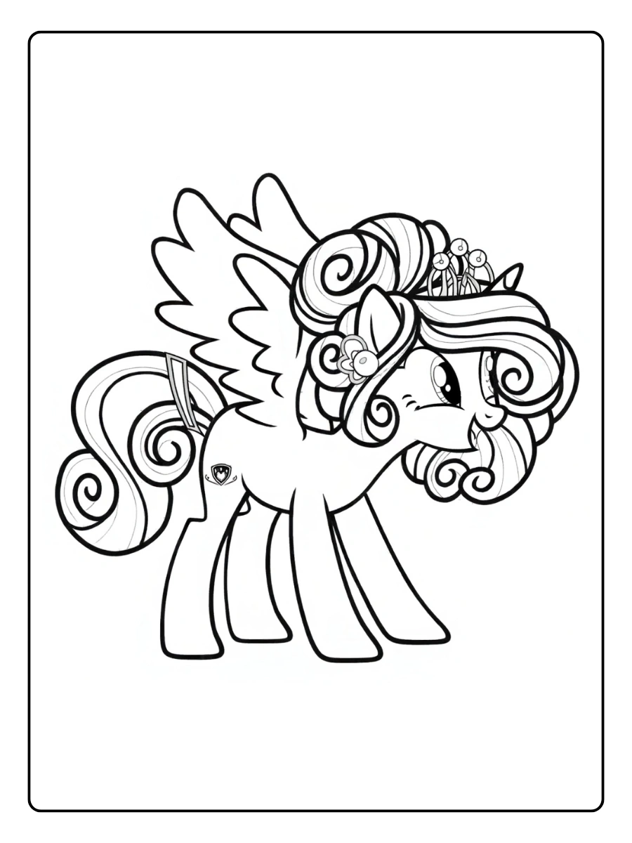 Coloriage My Little Pony (13)