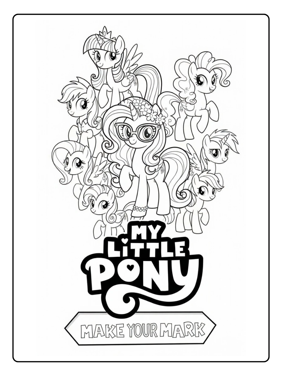Coloriage My Little Pony (19)