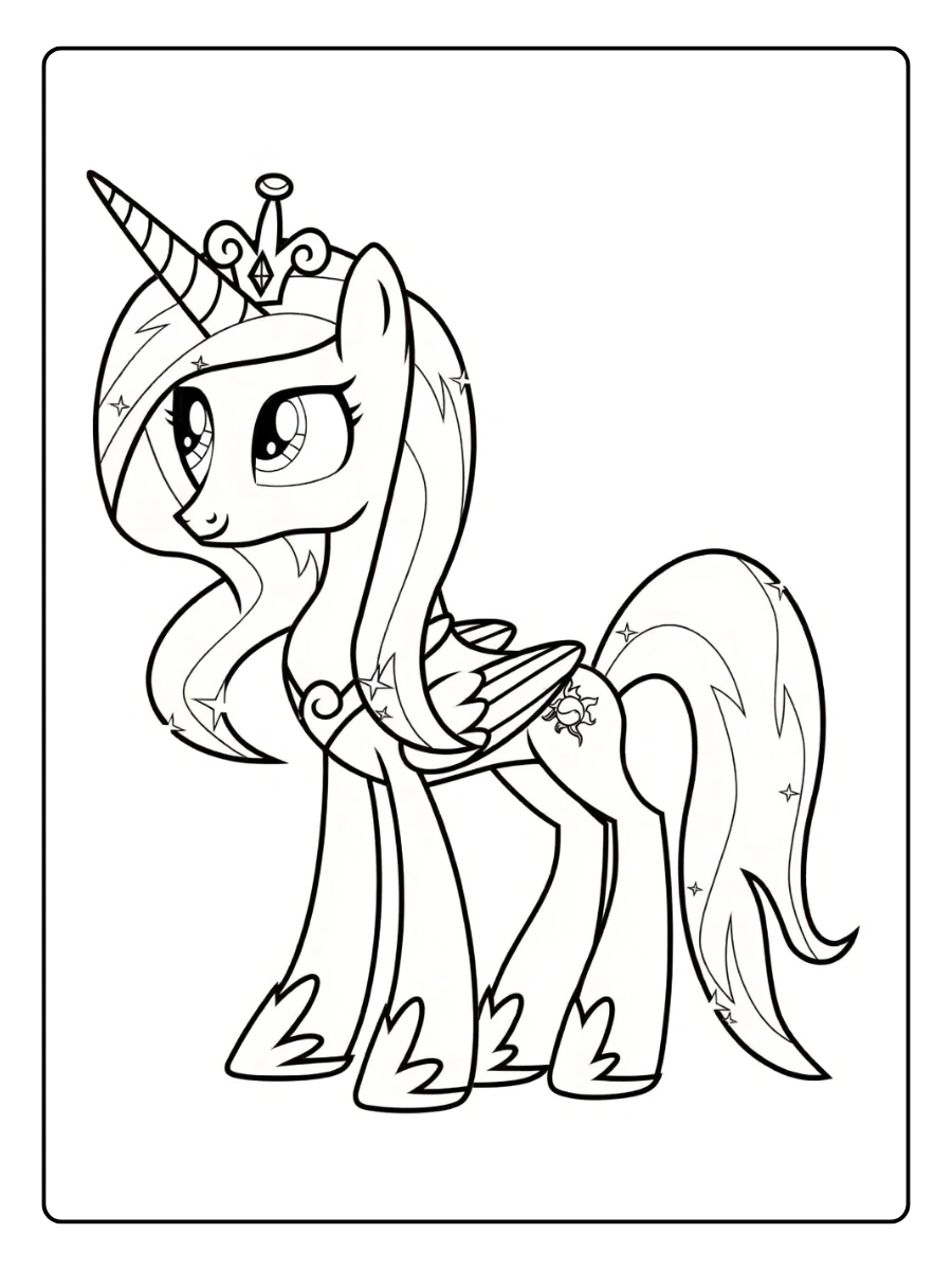 Coloriage My Little Pony (2)