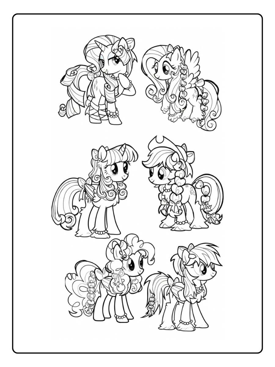 Coloriage My Little Pony (24)
