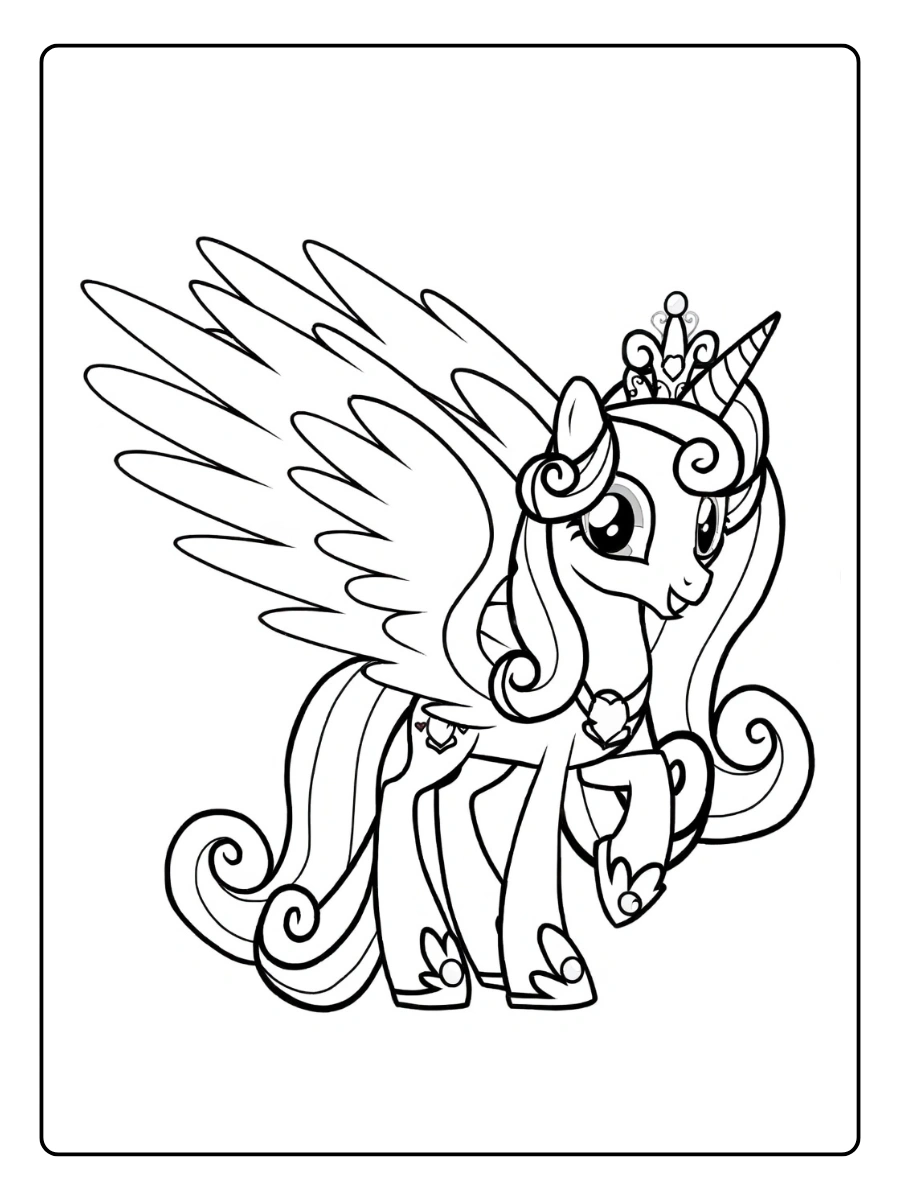 Coloriage My Little Pony (25)