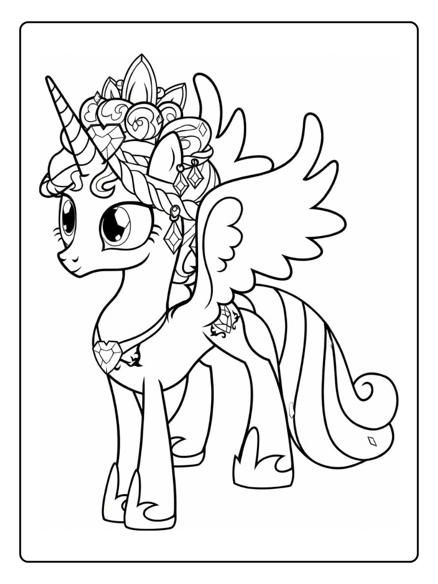 Coloriage My Little Pony (26)