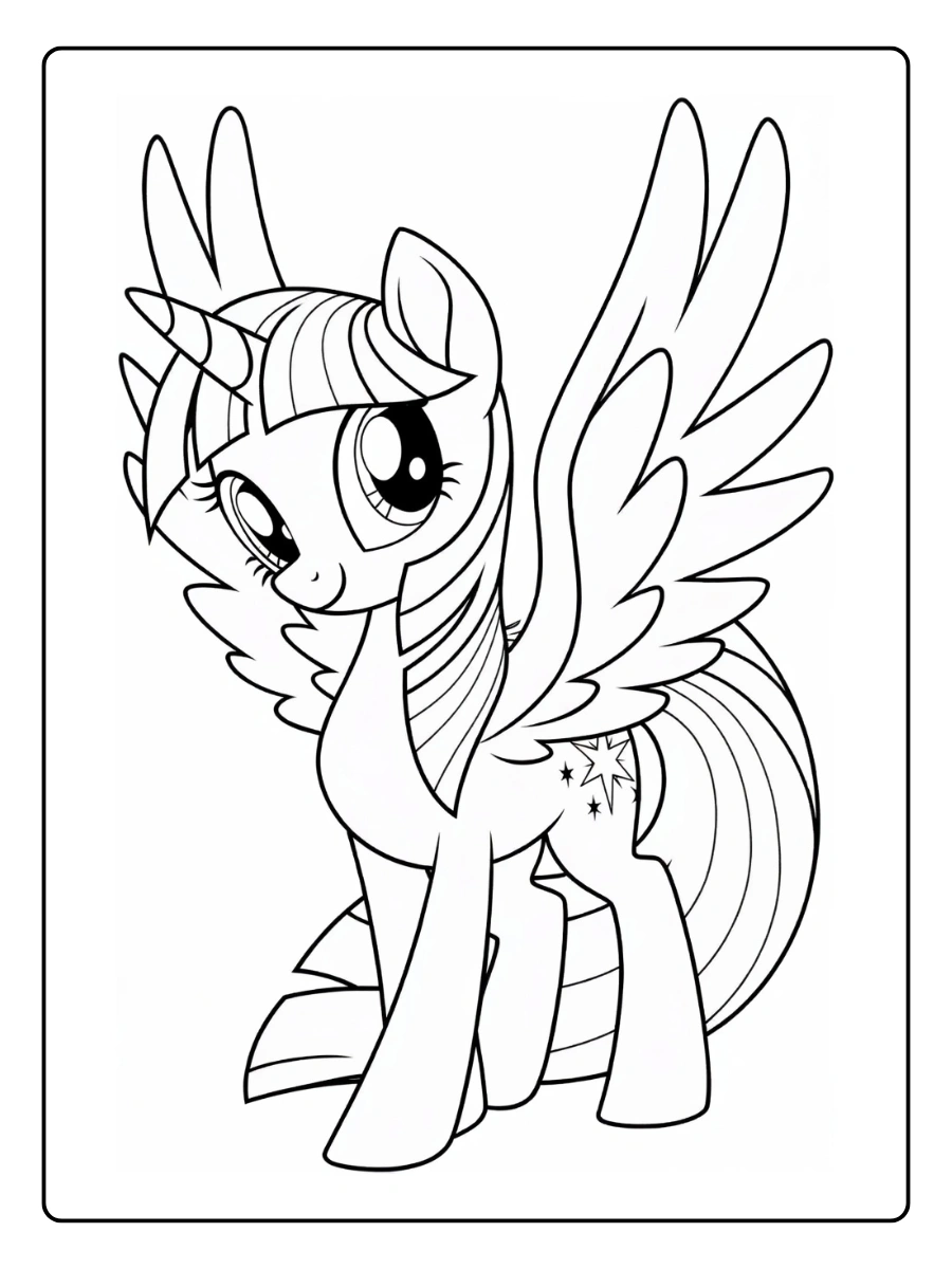 Coloriage My Little Pony (27)