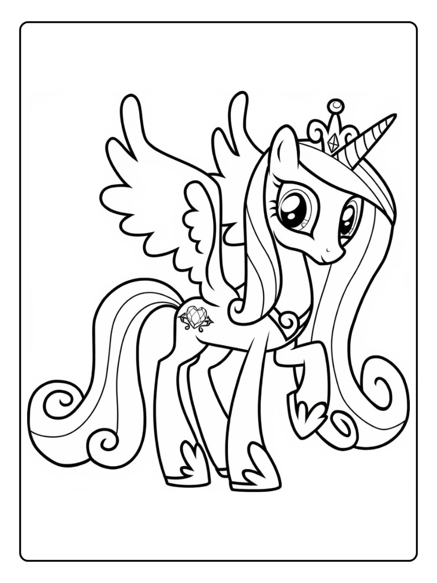 Coloriage My Little Pony (28)