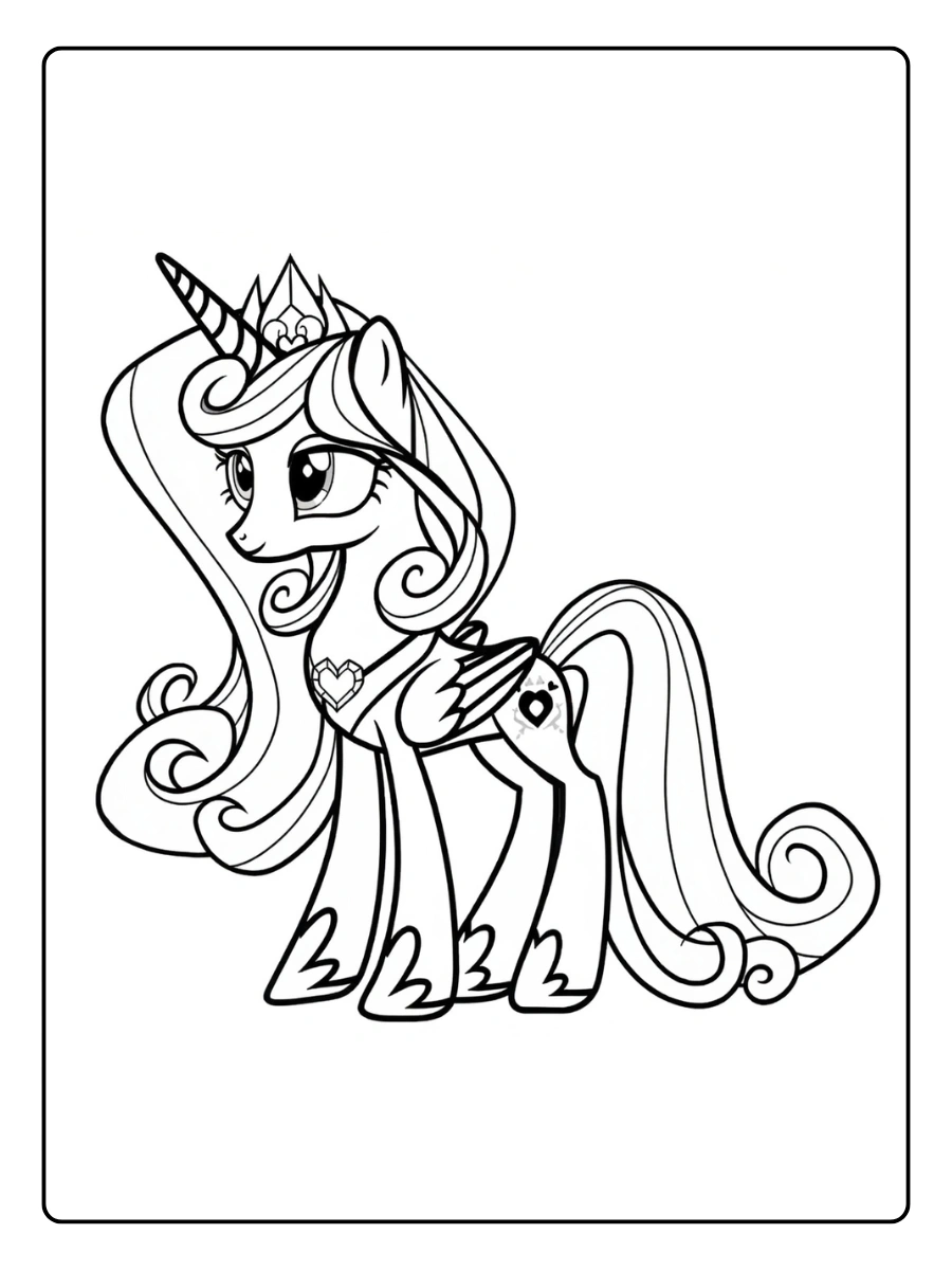Coloriage My Little Pony (29)
