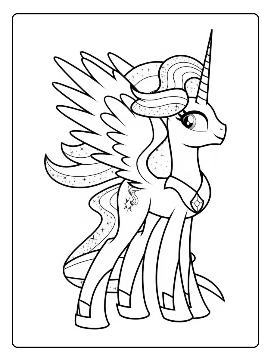 Coloriage My Little Pony (4)