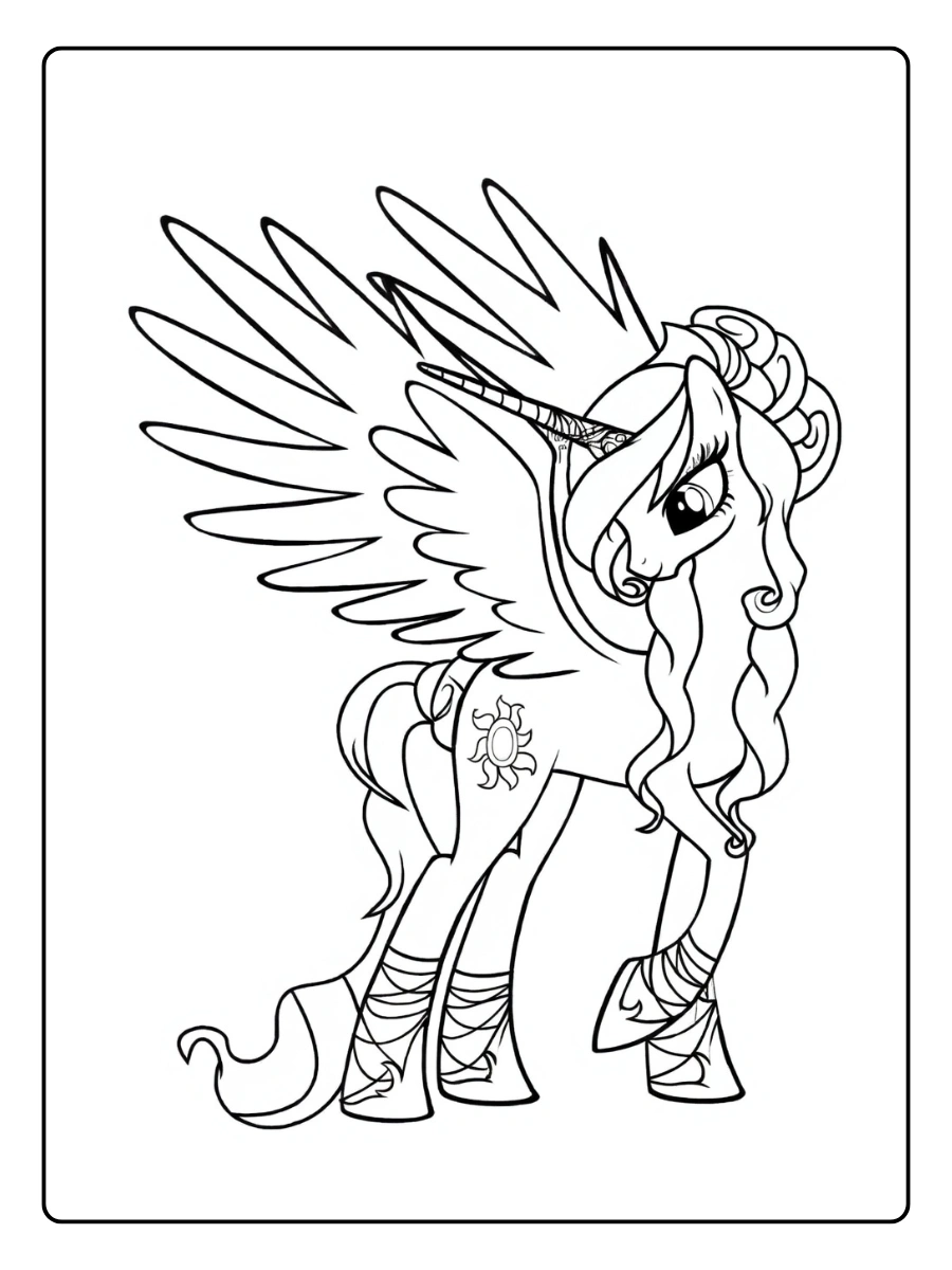 Coloriage My Little Pony (5)