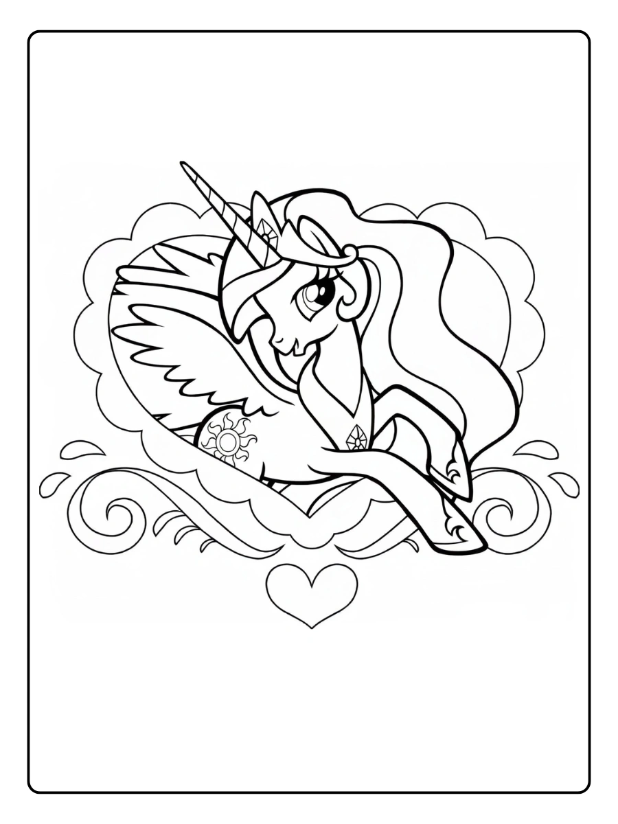 Coloriage My Little Pony (6)