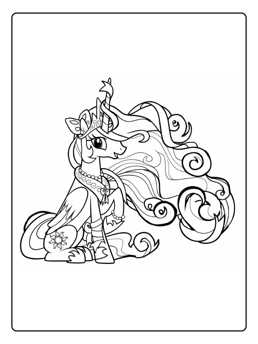 Coloriage My Little Pony (7)