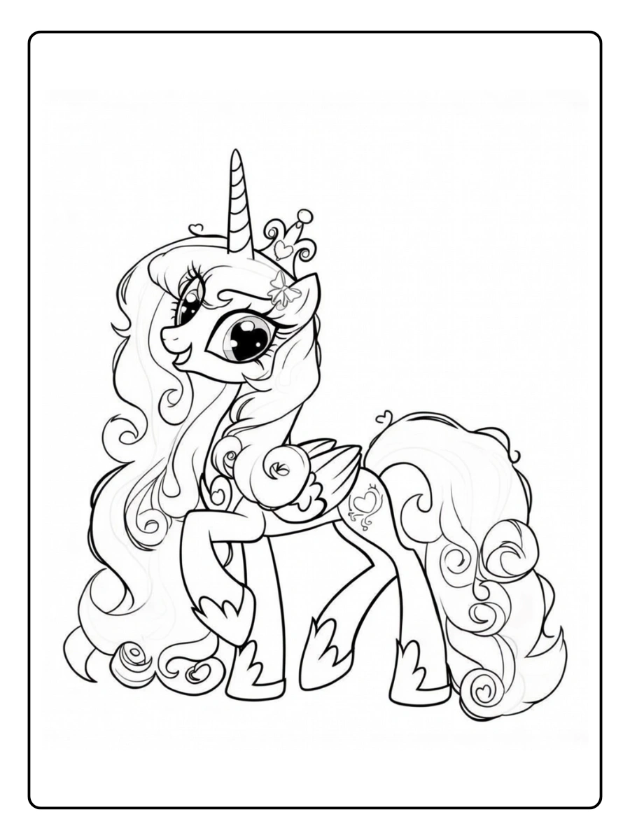 Coloriage My Little Pony (8)