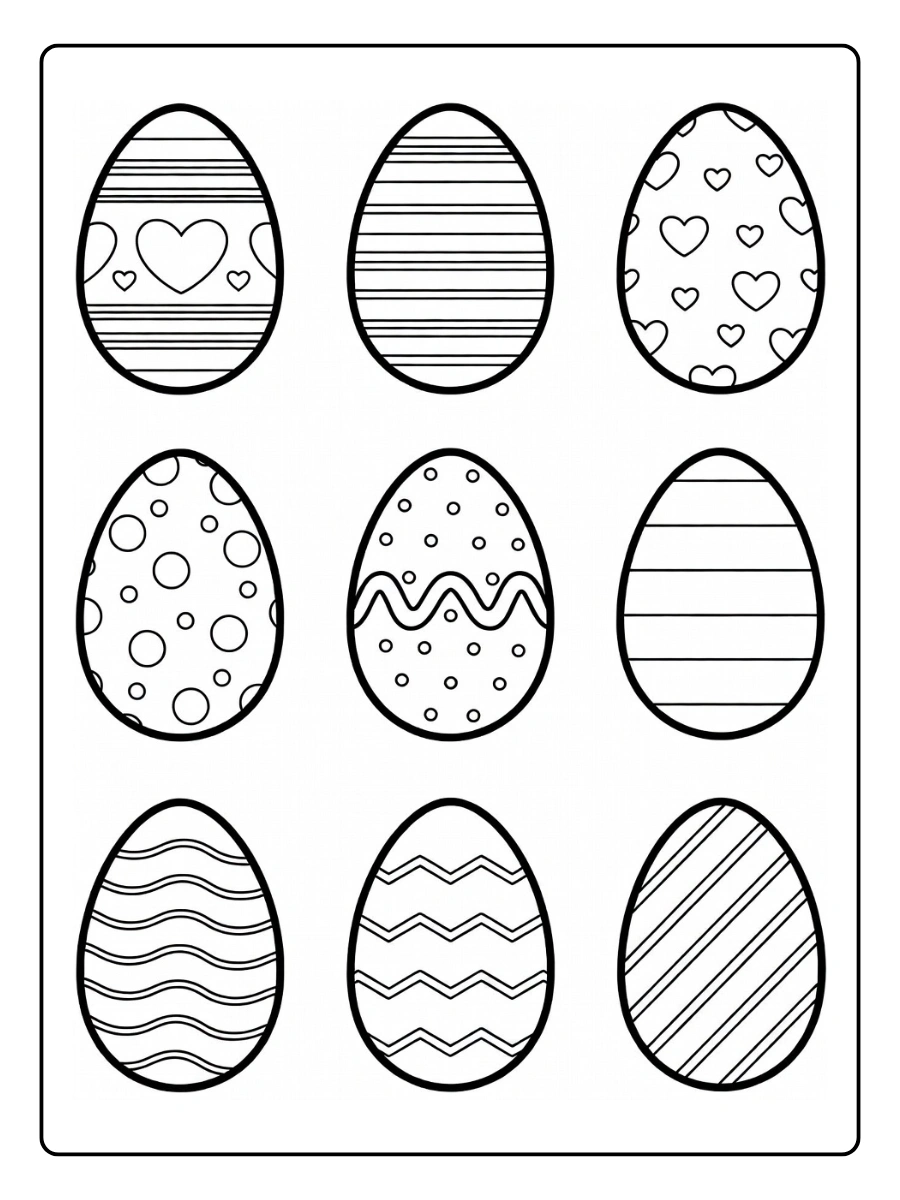 Coloriage Oeuf de Paques (11)
