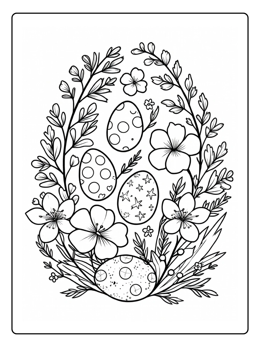 Coloriage Oeuf de Paques (13)