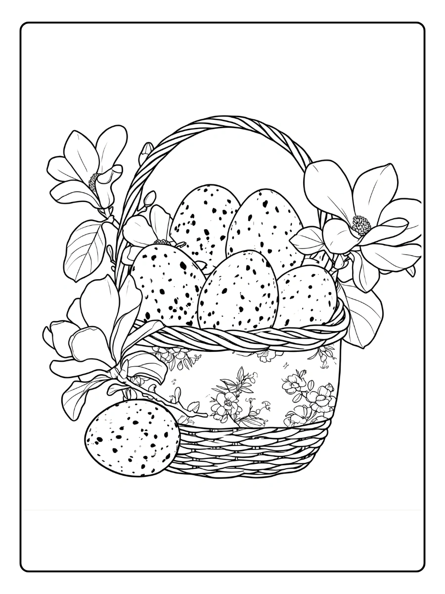 Coloriage Oeuf de Paques (2)