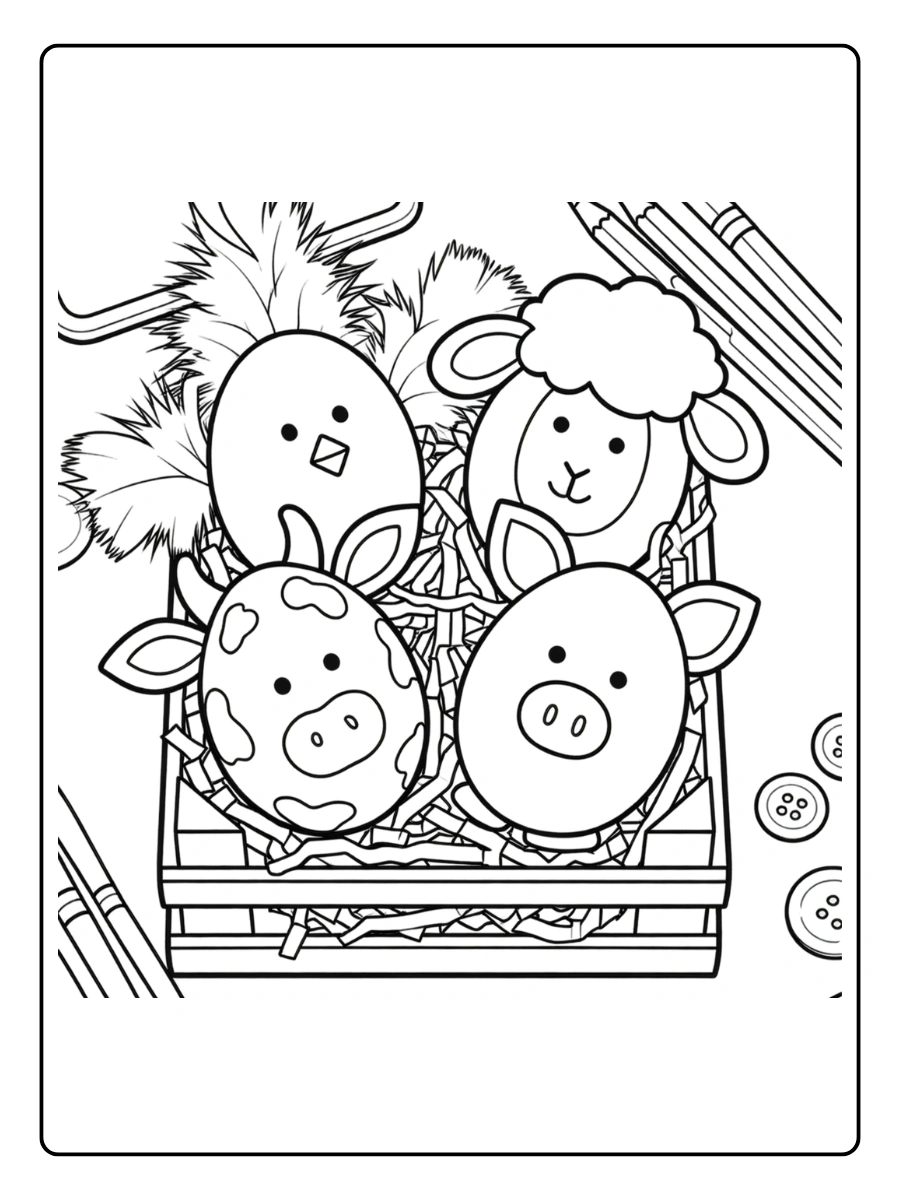 Coloriage Oeuf de Paques (22)