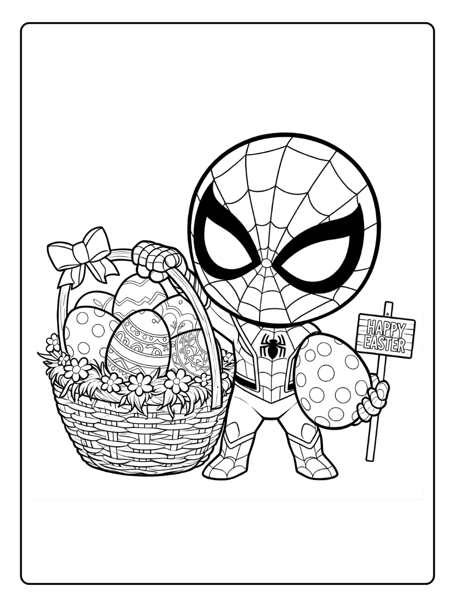 Coloriage Oeuf de Paques (24)