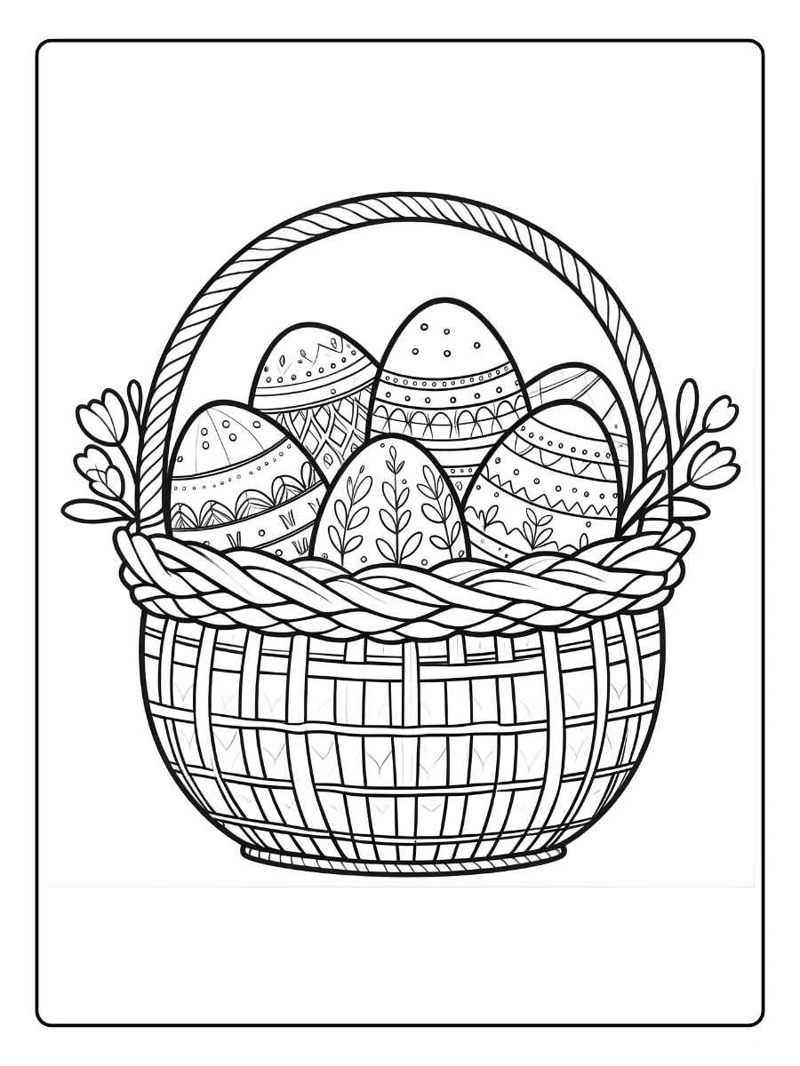 Coloriage Oeuf de Paques (3)