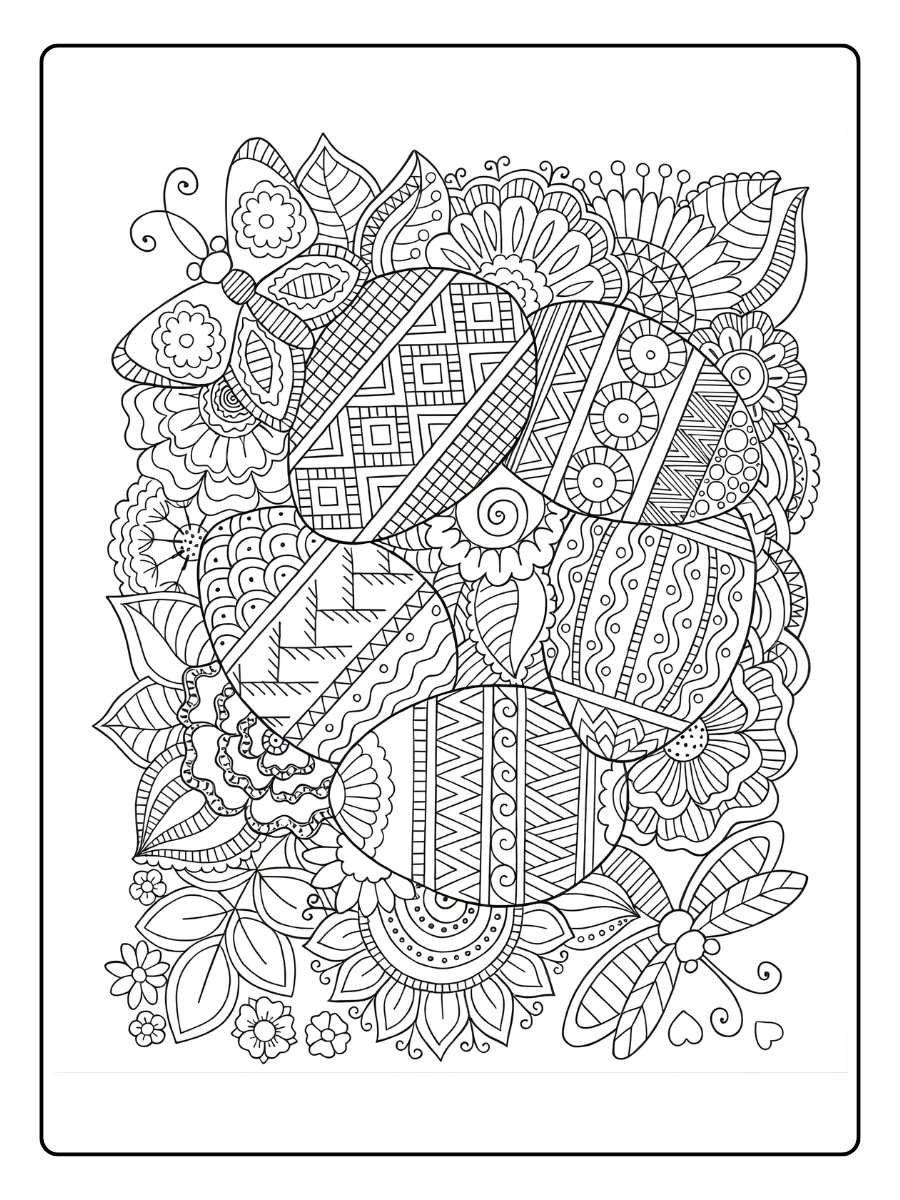 Coloriage Oeuf de Paques (35)