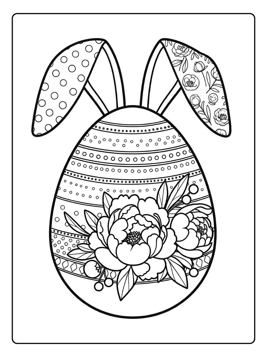 Coloriage Oeuf de Paques Gratuits à Imprimer 5 Coloriage Oeuf de Paques (8)