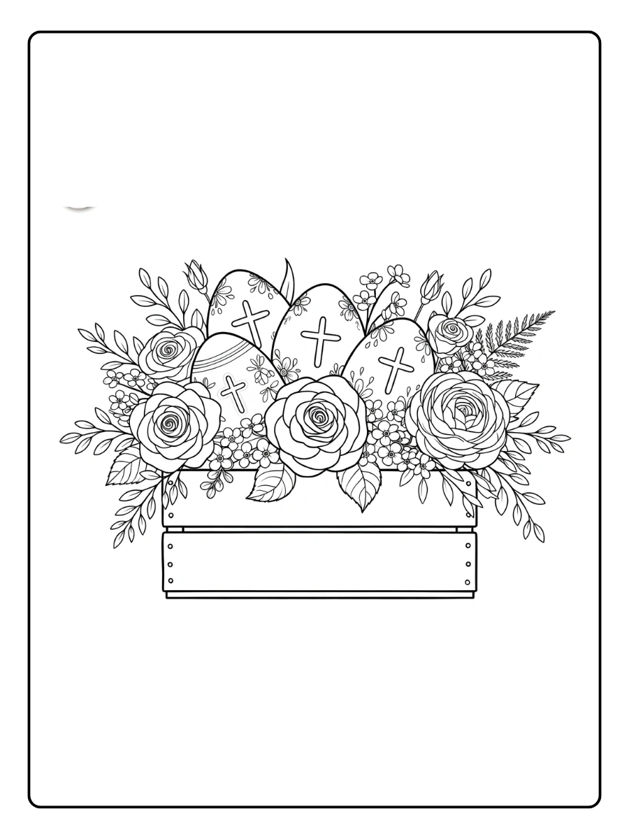 Coloriage Oeuf de Paques (9)