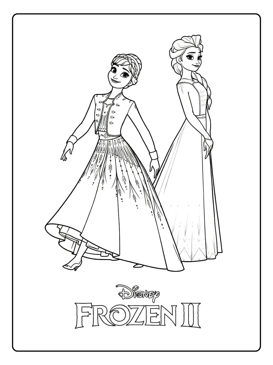 Coloriage Reine des Neiges 2 (1)