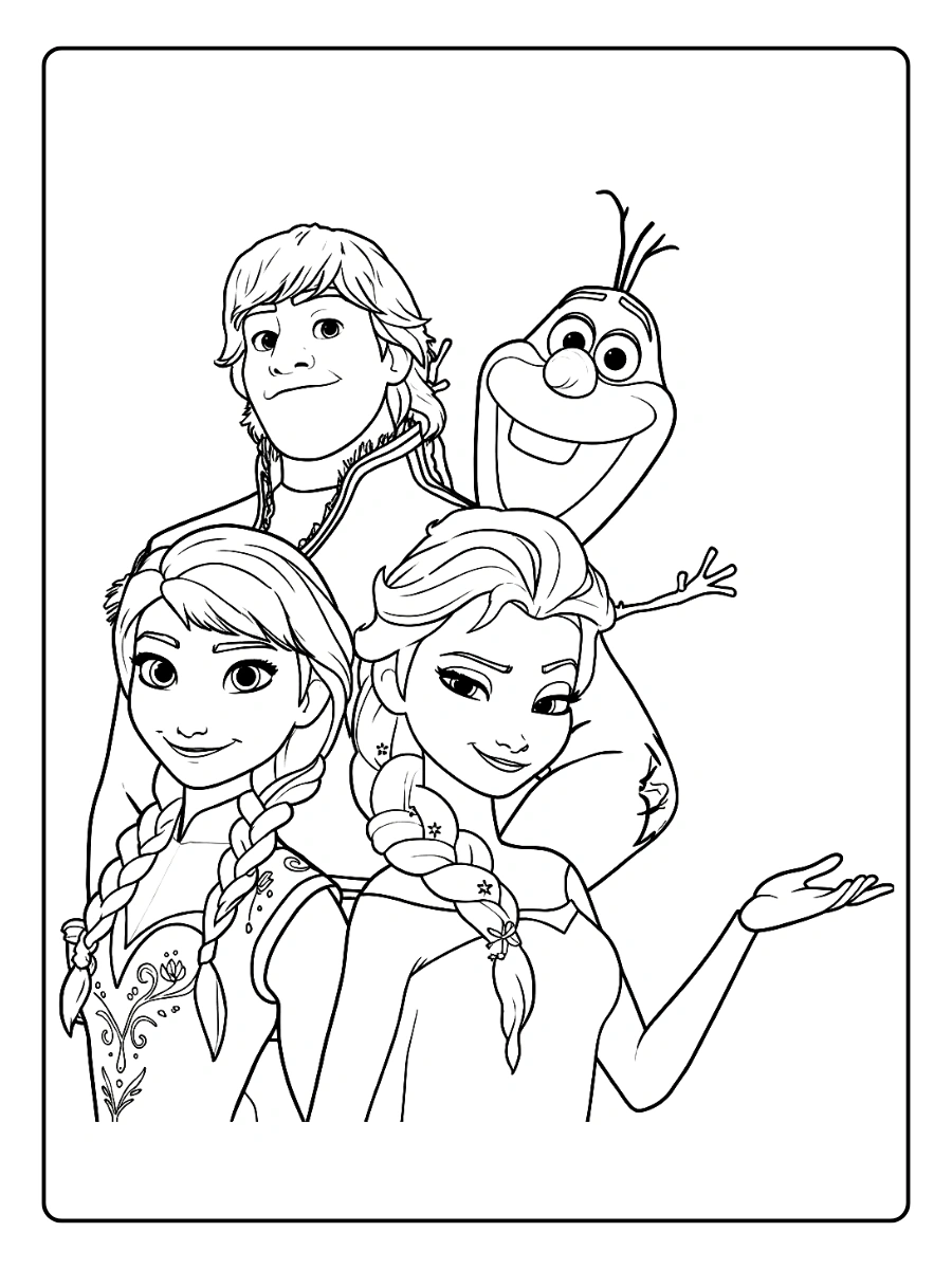 Coloriage Reine des Neiges 2 (11)