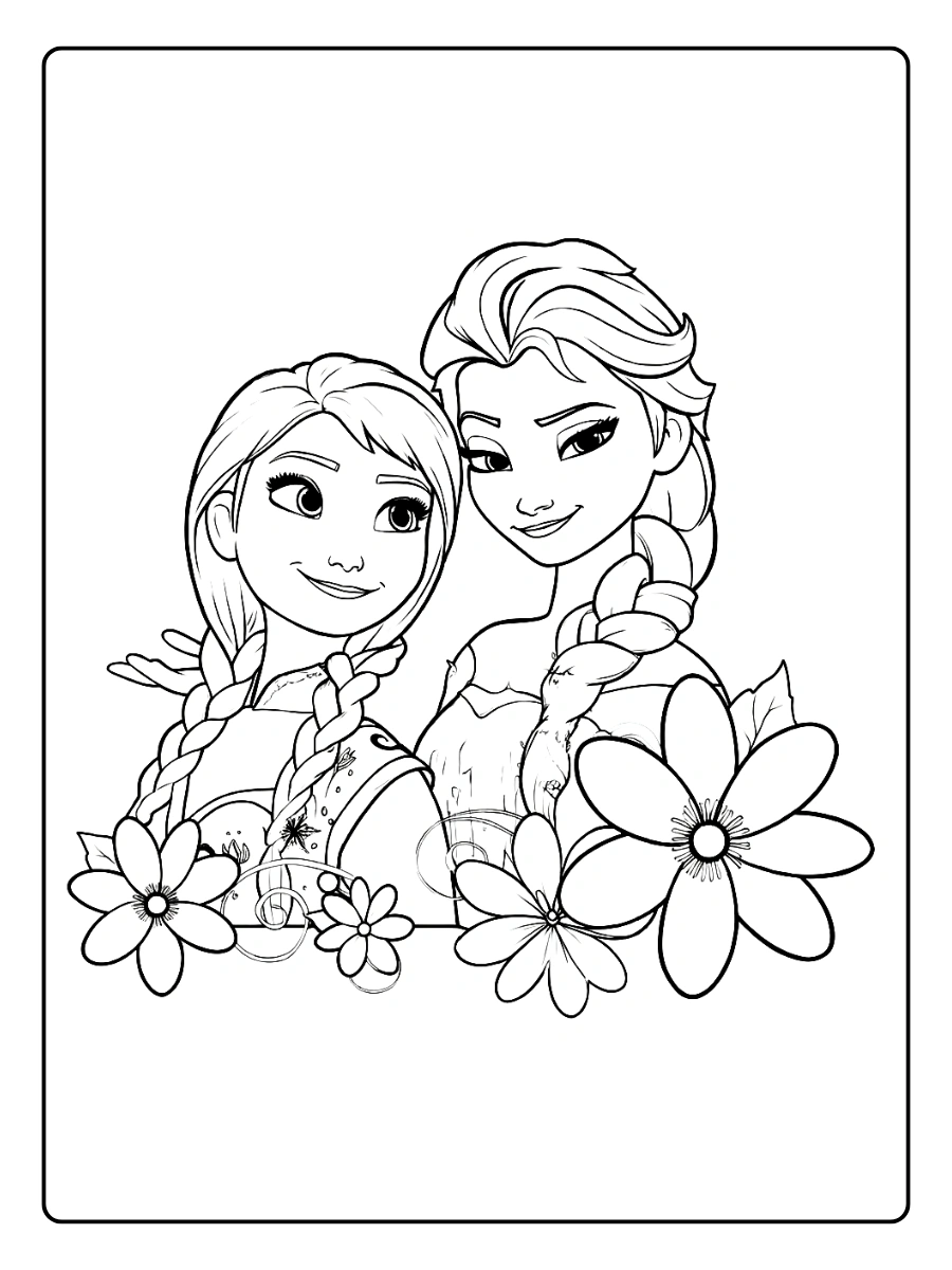 Coloriage Reine des Neiges 2 (12)