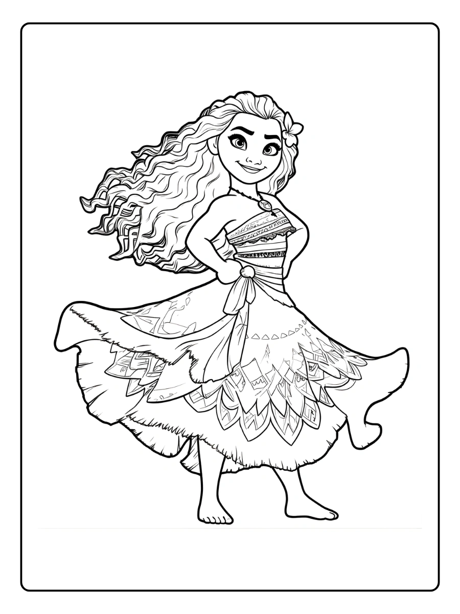 Coloriage Vaiana (17)