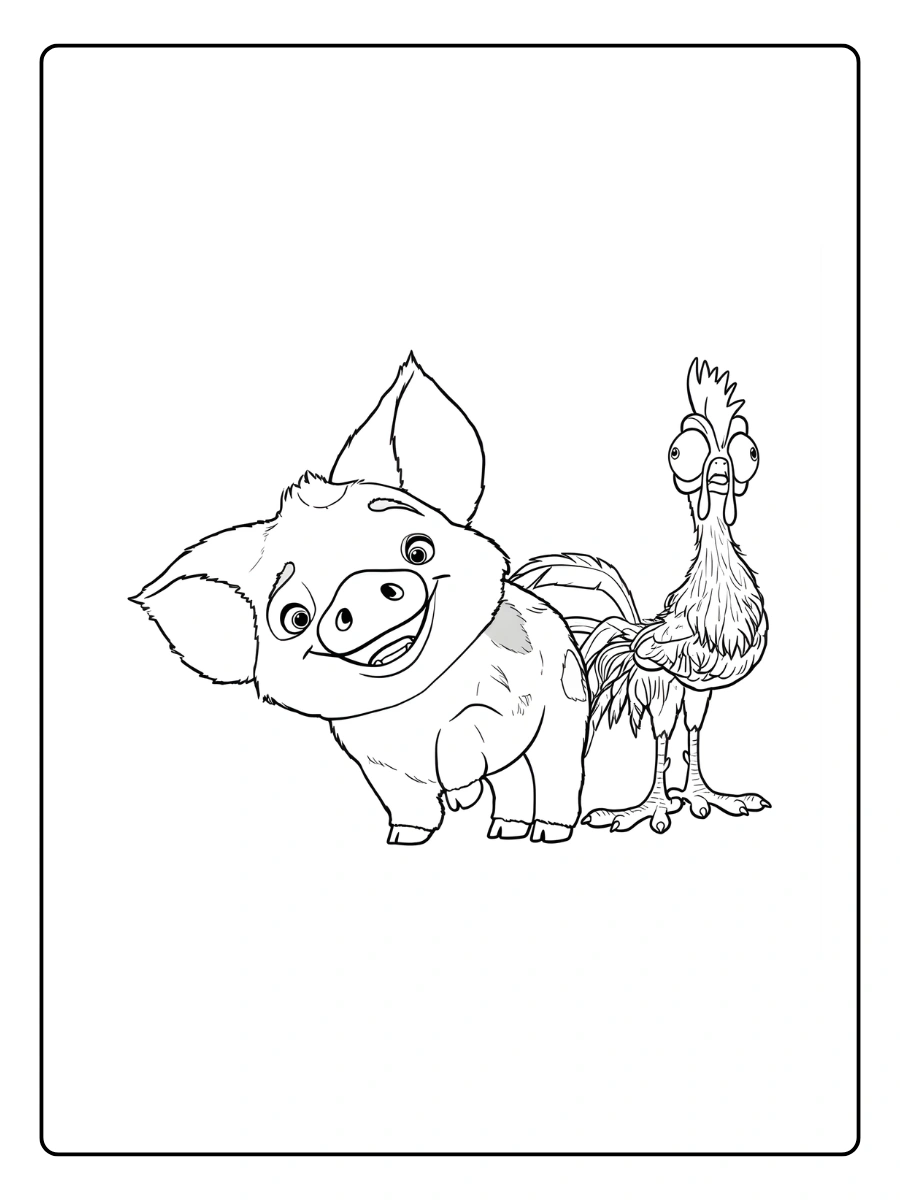 Coloriage Vaiana (5)