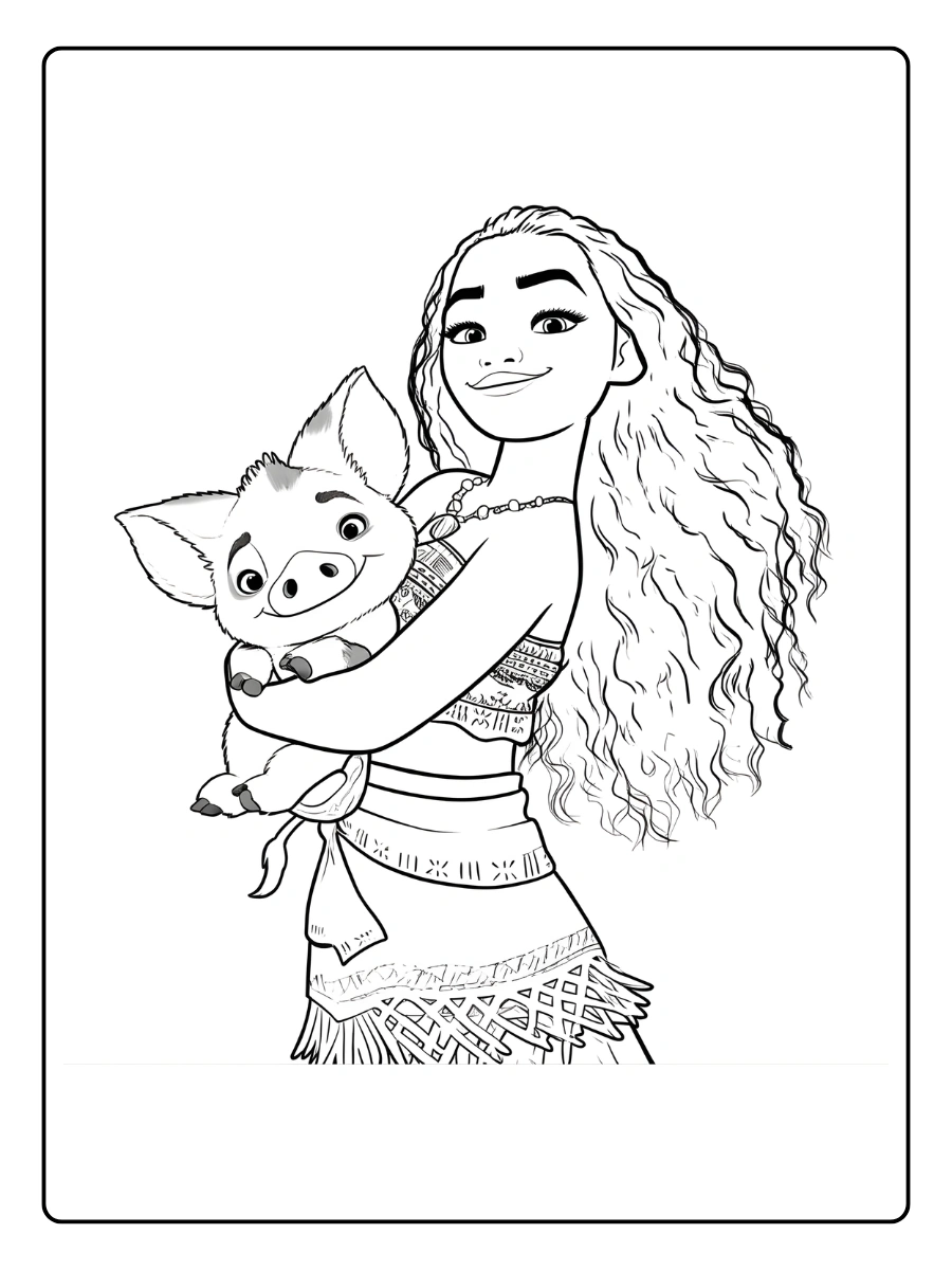 Coloriage Vaiana (7)