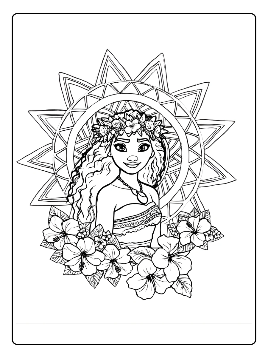 Coloriage Vaiana (8)