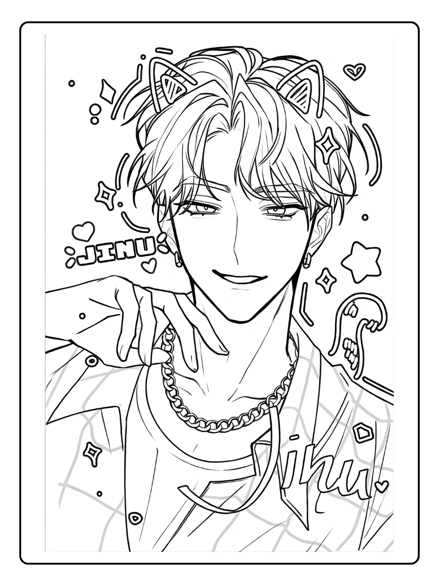 15+ Jinu Coloriage (Gratuit à imprimer) 1 Jinu Coloriage (1)