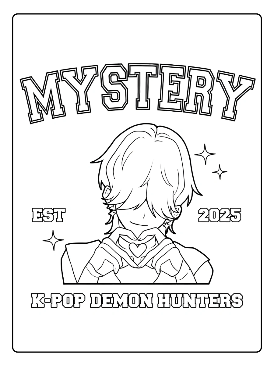 Mystery Saja Coloriage (1)