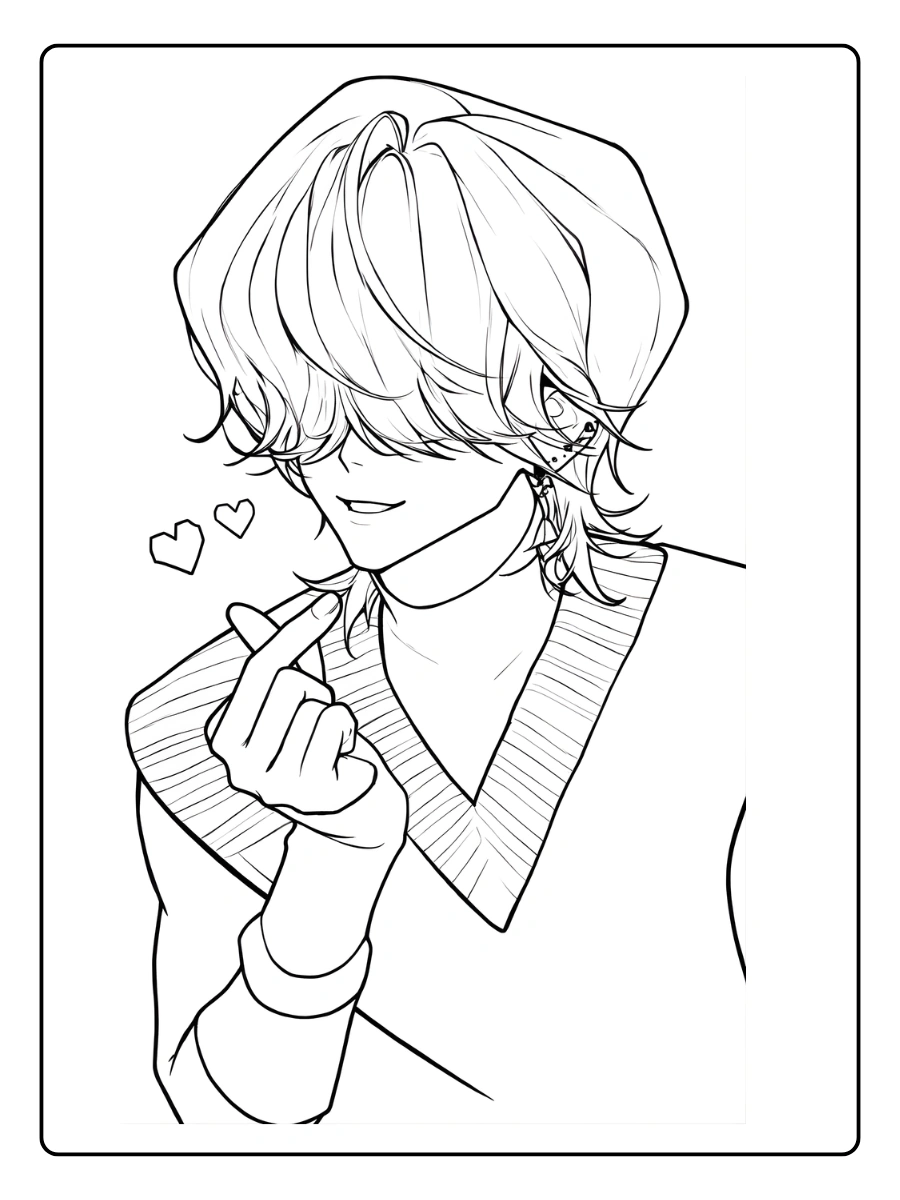 Mystery Saja Coloriage (10)