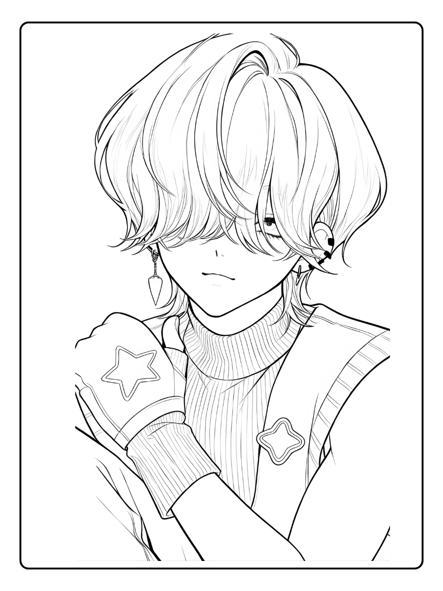 Mystery Saja Coloriage (11)