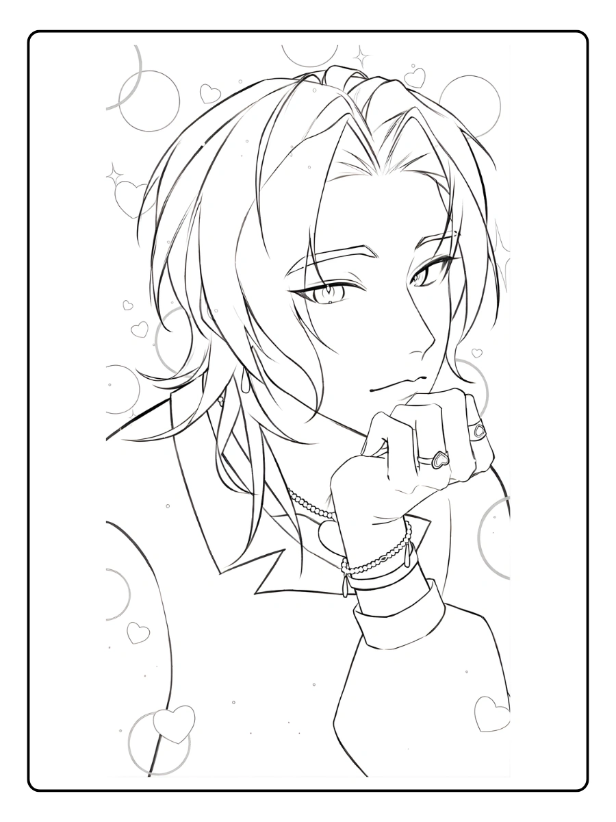 Romance Saja Coloriage (1)