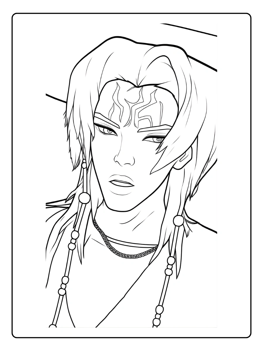 Romance Saja Coloriage (15)