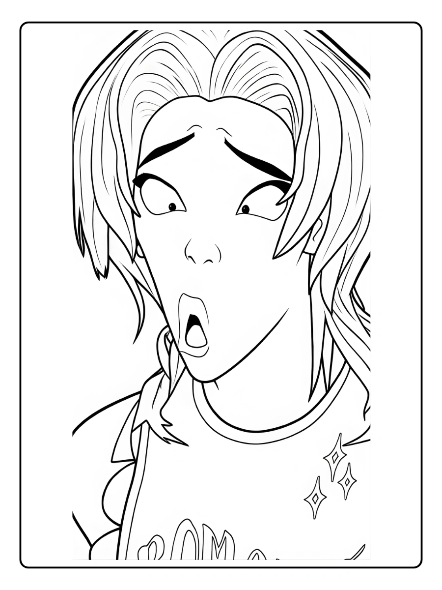 Romance Saja Coloriage (2)