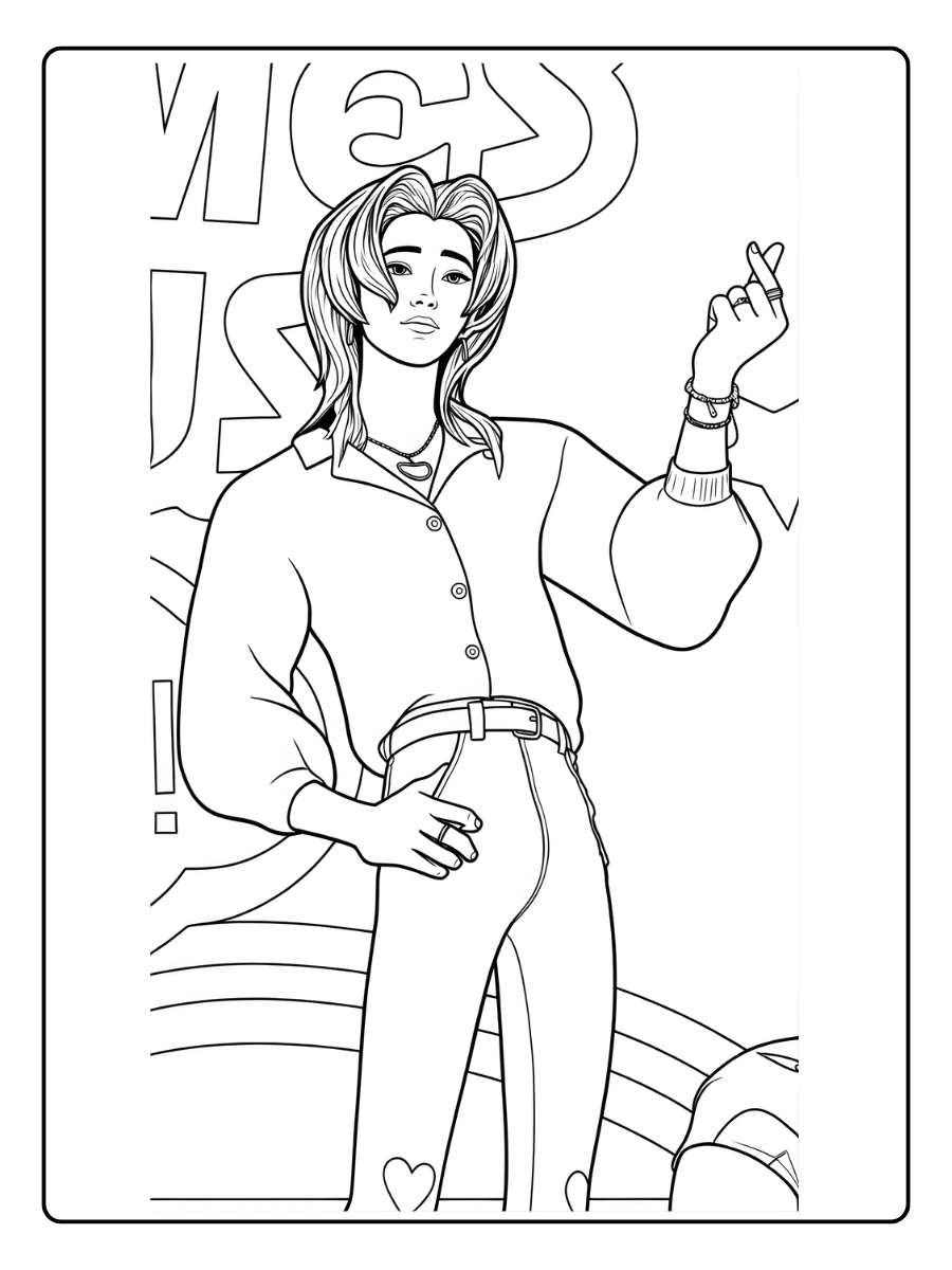 Romance Saja Coloriage (4)