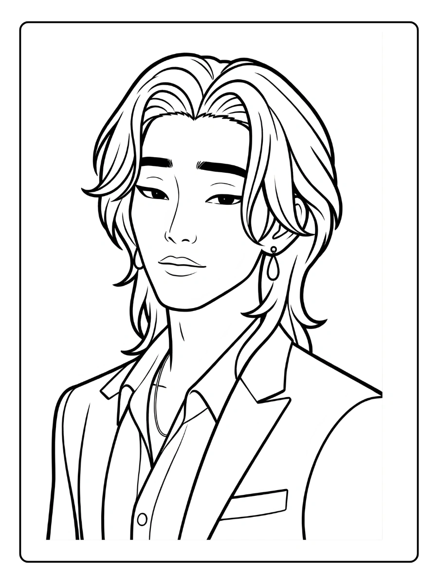 Romance Saja Coloriage (6)