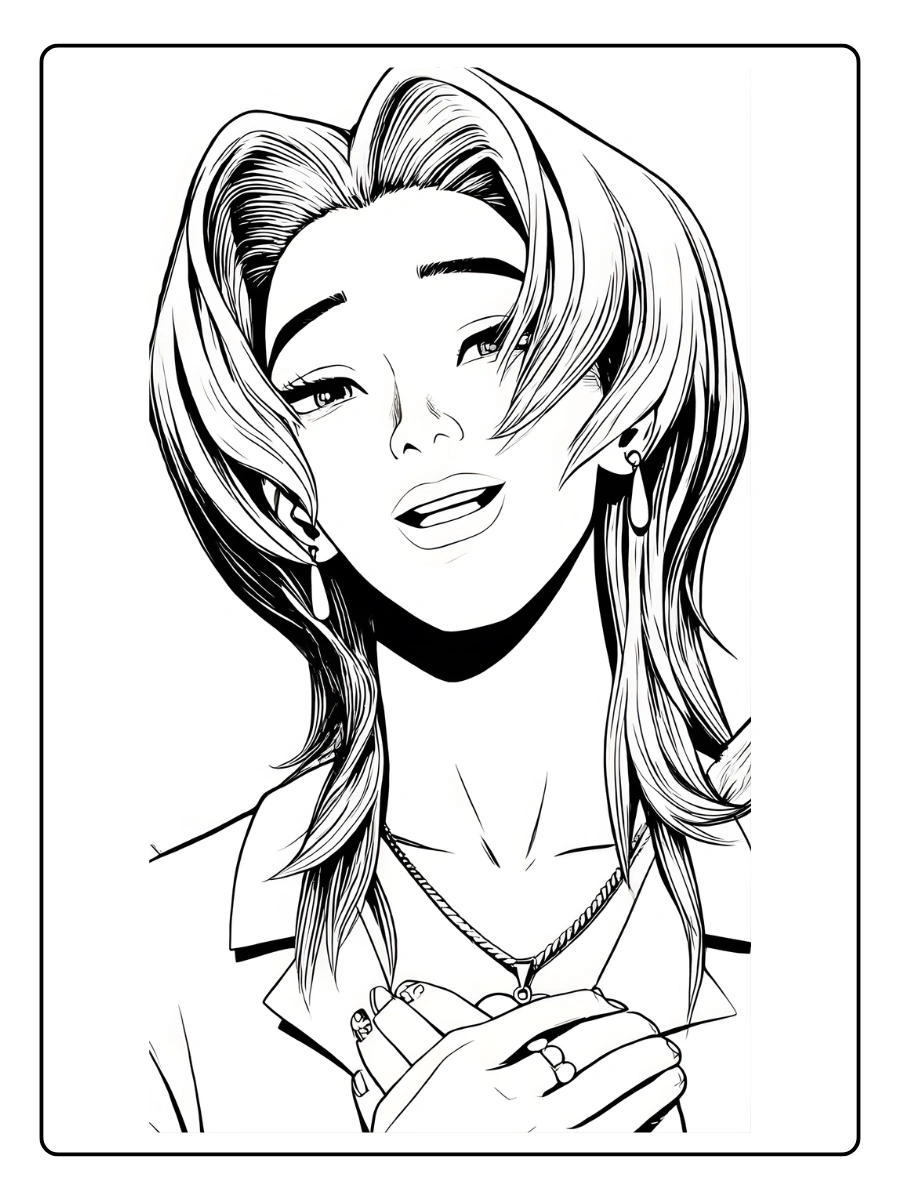 Romance Saja Coloriage (7)