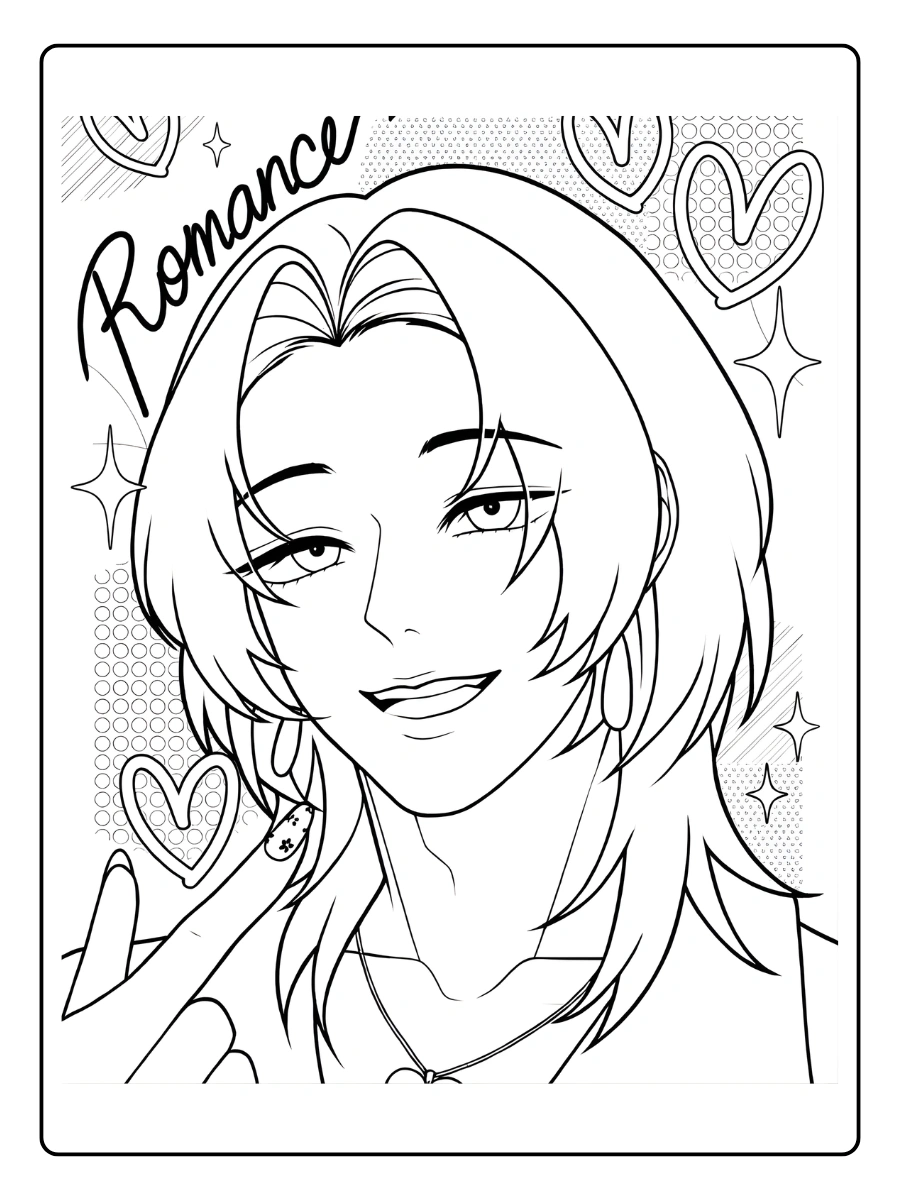 Romance Saja Coloriage (9)