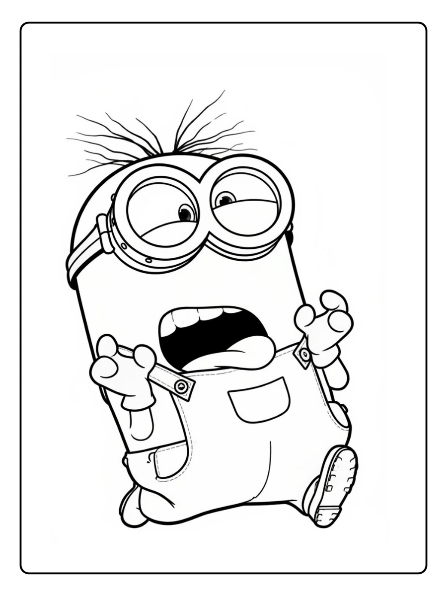 bébé minions coloriage (5)