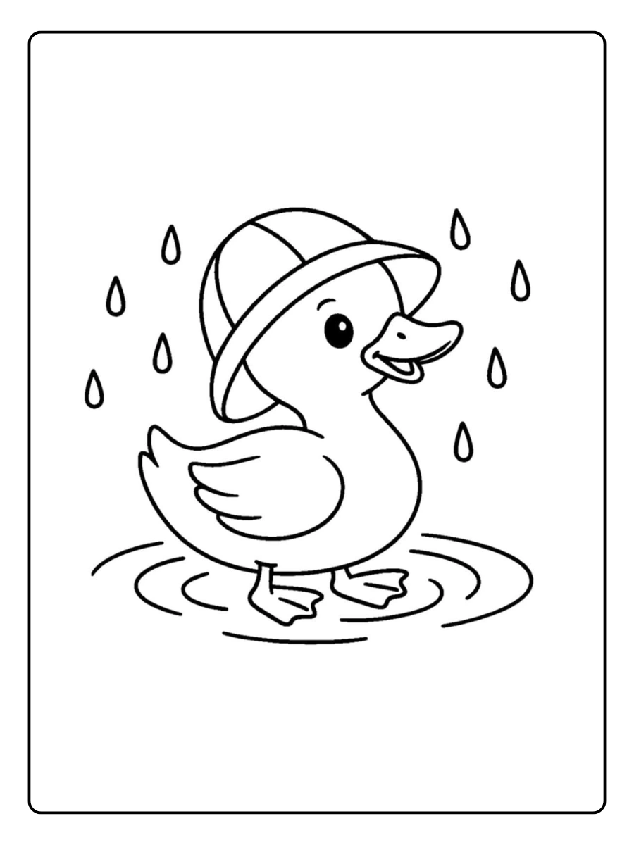 Coloriage Canard (11)
