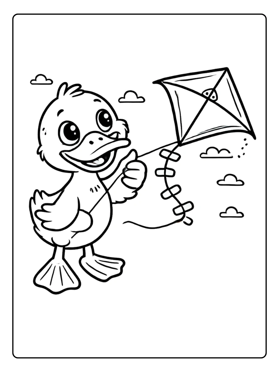 Coloriage Canard (12)